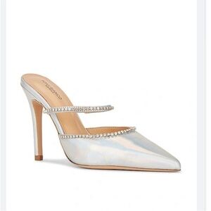 Tony Bianco Lure Pump Silver Illumine, Size: 7